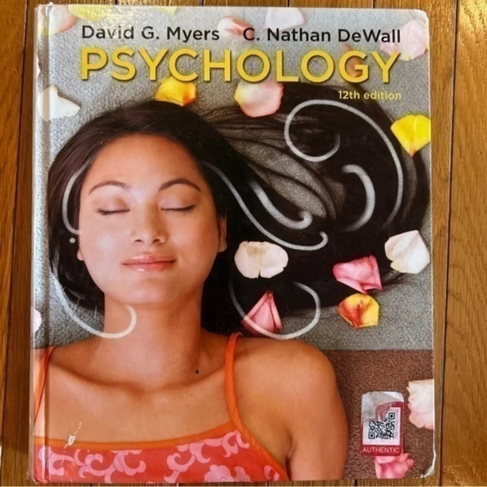 Psychology 12th edition by David G. Myers 2017 College Textbook